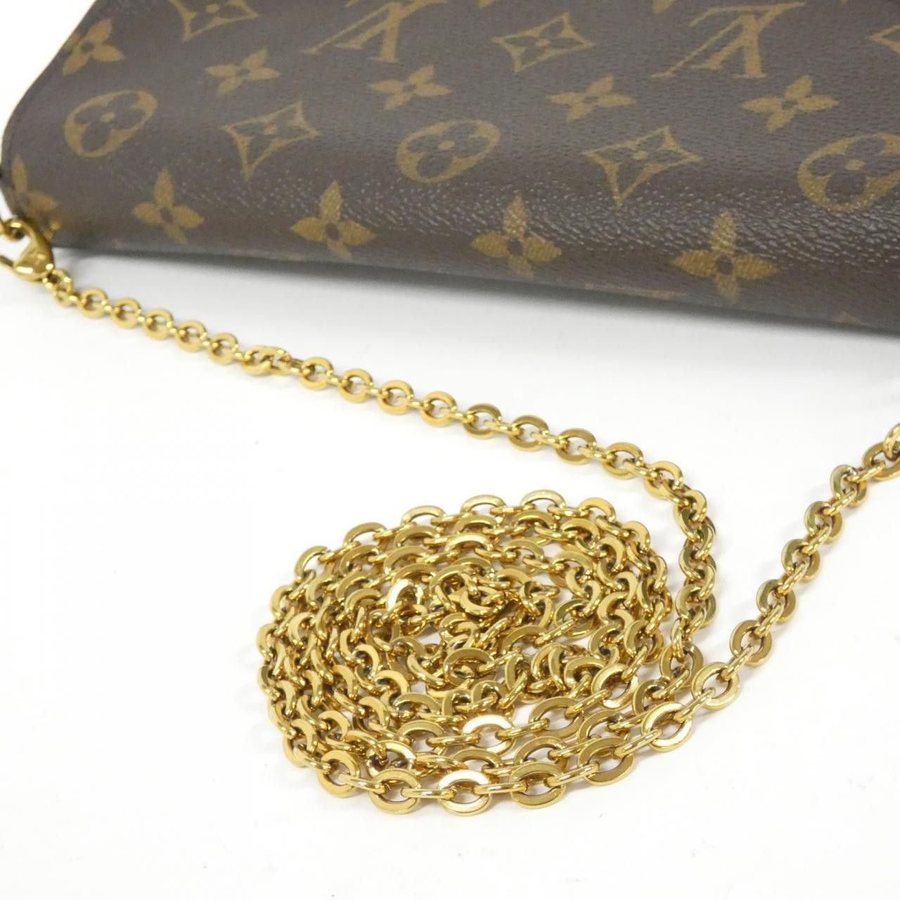 Louis Vuitton Louis Vuitton Louis Vuitton Pochette Felicie Monogram Shoulder Bag Canvas Shoulder Bag M61276 DUTY FREE for USA Size ONE SIZE - 8 Thumbnail