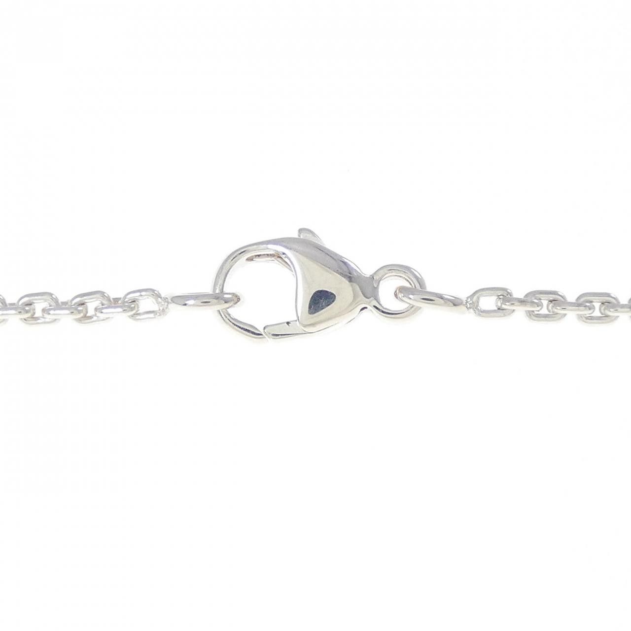 Louis Vuitton Louis Vuitton Louis Vuitton Lockit 925 Silver Necklace Metal Necklace Q93559 DUTY FREE for USA Size ONE SIZE - 5 Thumbnail