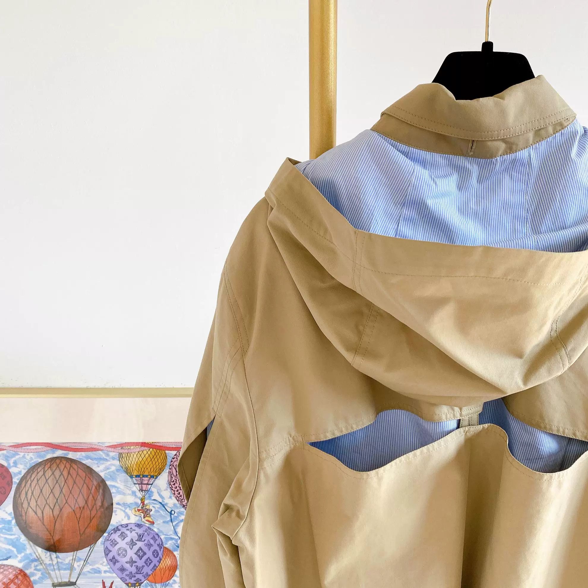 Loewe Loewe Khaki Trench Coat Size 38 Size US M / EU 48-50 / 2 - 5 Thumbnail