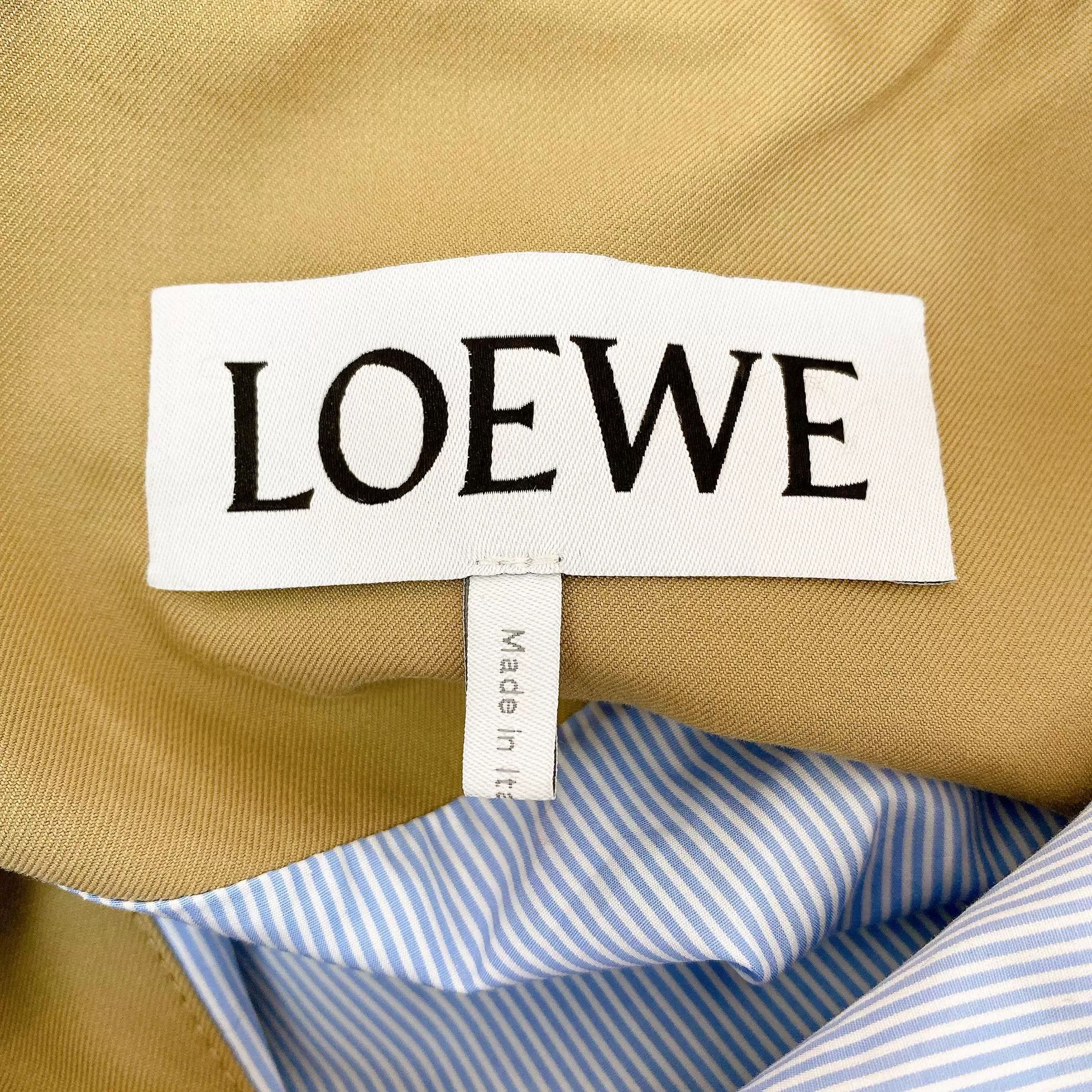Loewe Loewe Khaki Trench Coat Size 38 Size US M / EU 48-50 / 2 - 7 Thumbnail