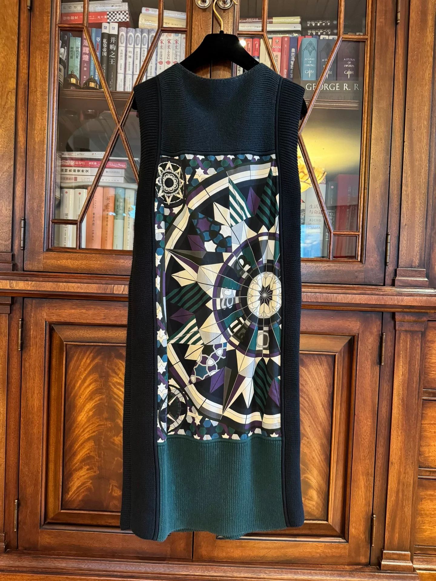Hermes Hermes Sleeveless Printed Long Dress Size US S / EU 44-46 / 1 - 2 Thumbnail