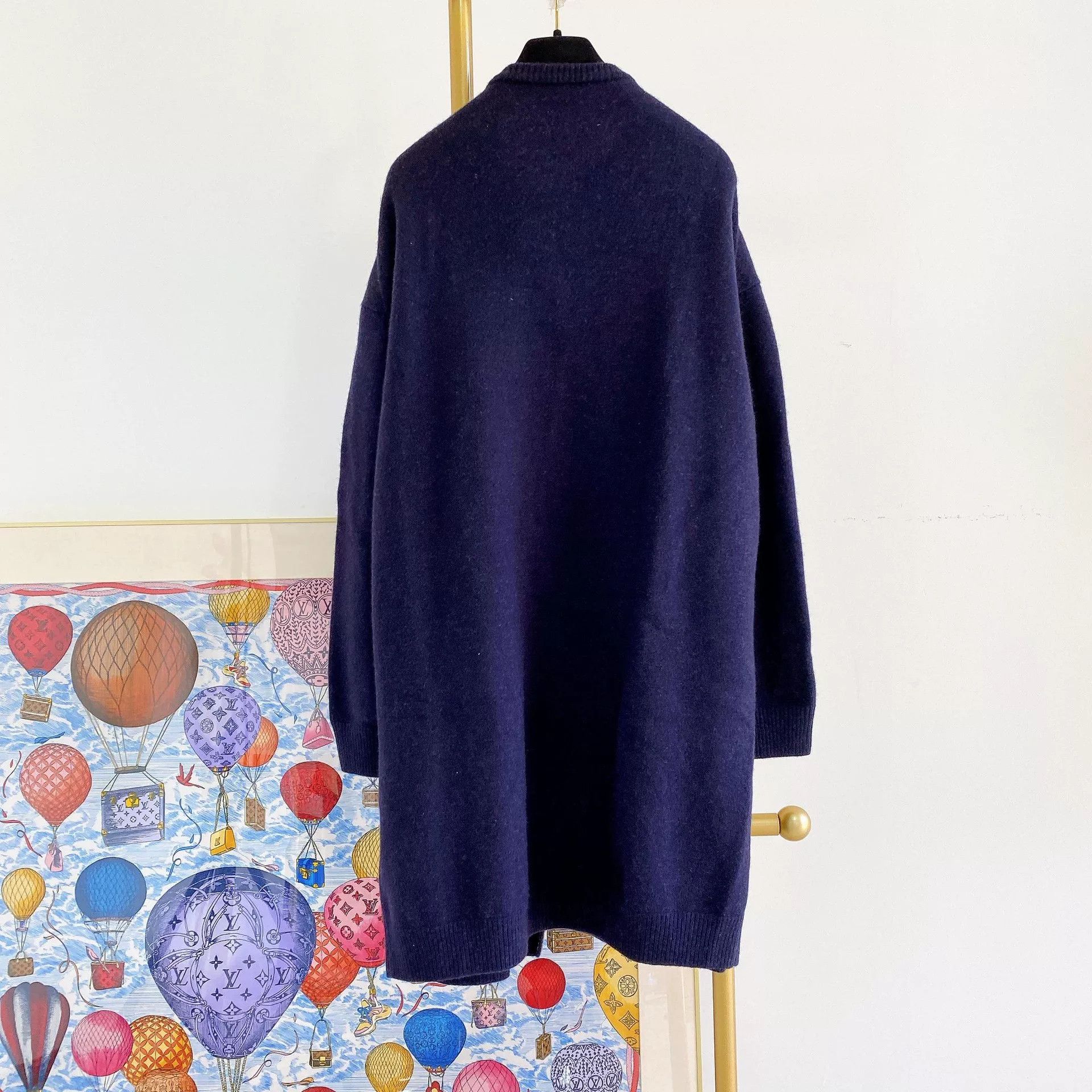 Hermes Hermes Dark Wool Coat Size 34 Size US XS / EU 42 / 0 - 2 Thumbnail