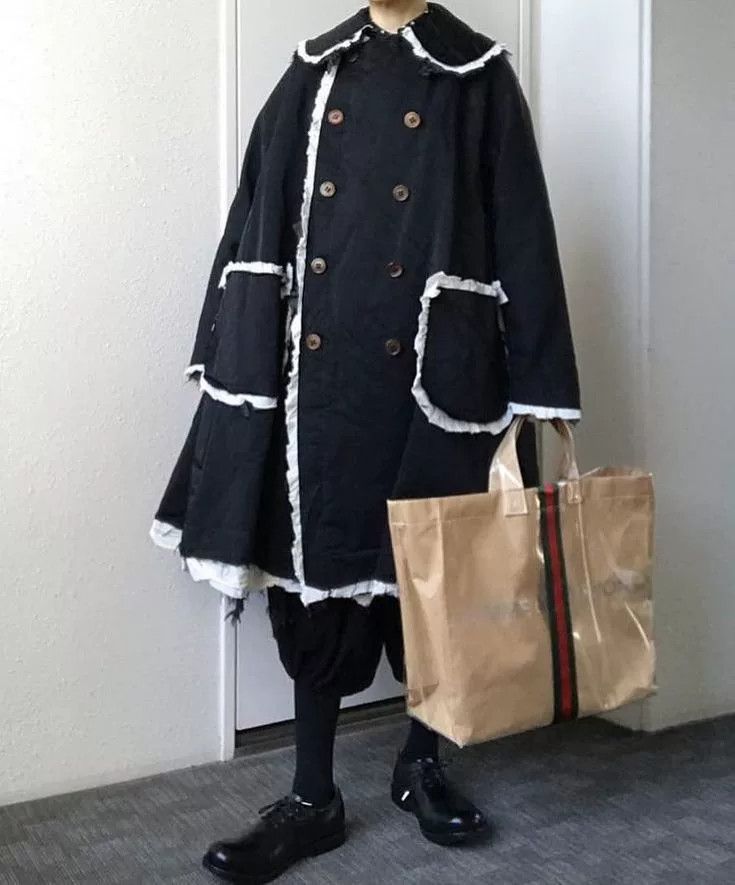 Comme des Garcons Comme des Garçons AW2018 Black Coat Size US XS / EU 42 / 0 - 3 Thumbnail