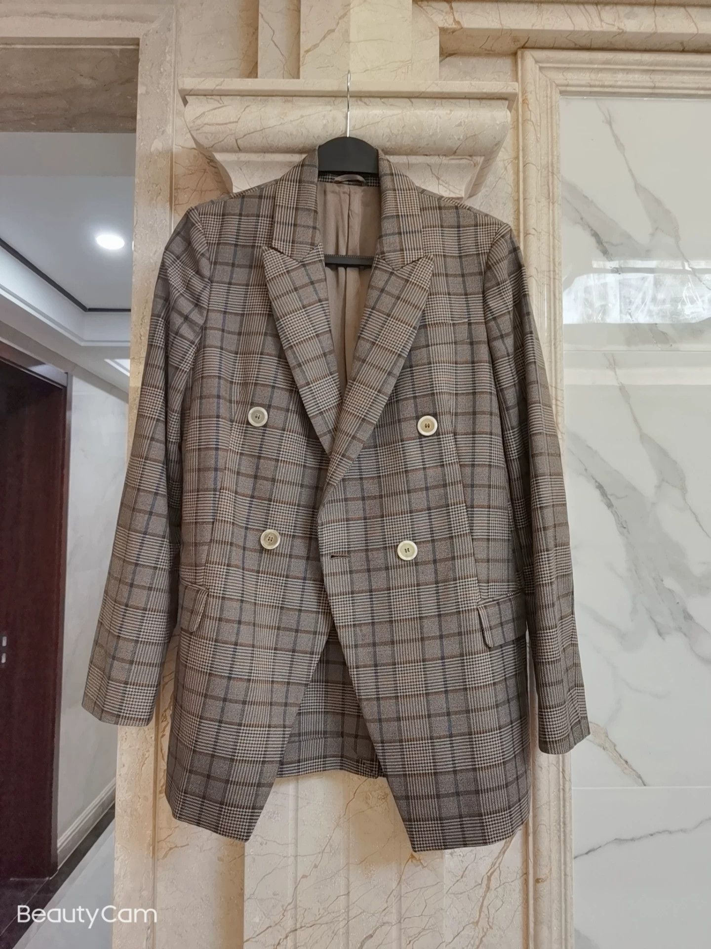 Brunello Cucinelli Brunello Cucinelli Plaid Blazer Size US M / EU 48-50 / 2 - 2 Thumbnail
