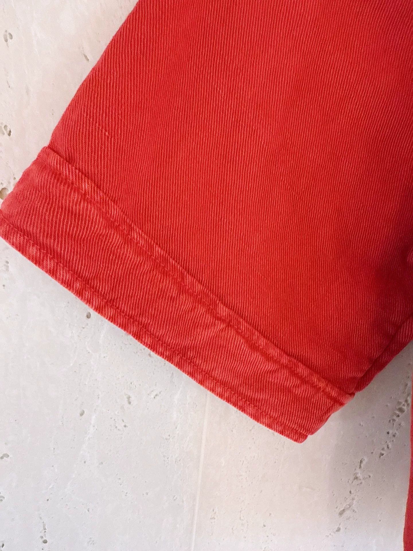 Brunello Cucinelli Brunello Cucinelli Red Cotton-Linen Jacket Size US S / EU 44-46 / 1 - 5 Thumbnail
