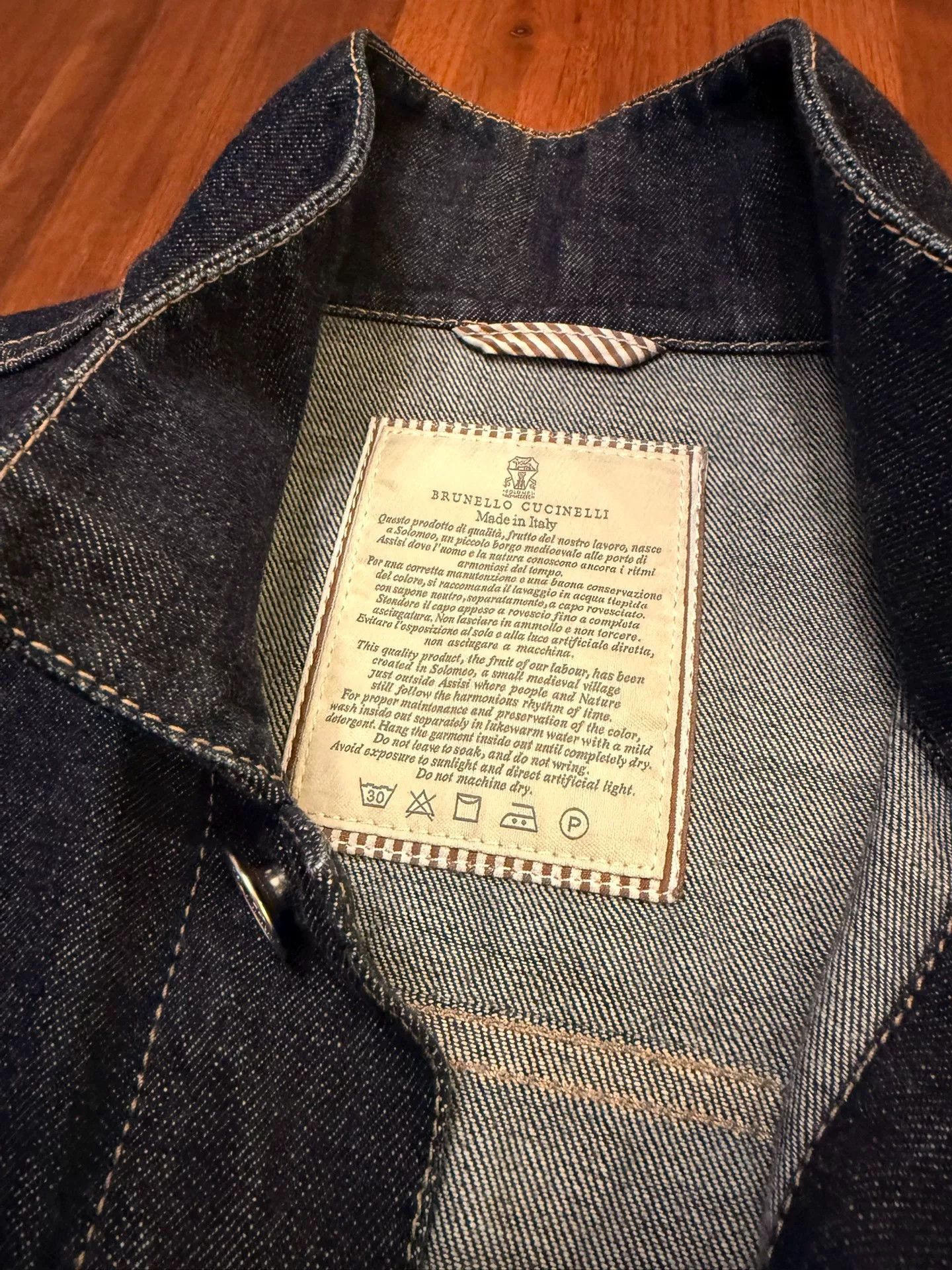 Brunello Cucinelli Brunello Cucinelli Denim Jacket Size US M / EU 48-50 / 2 - 3 Thumbnail