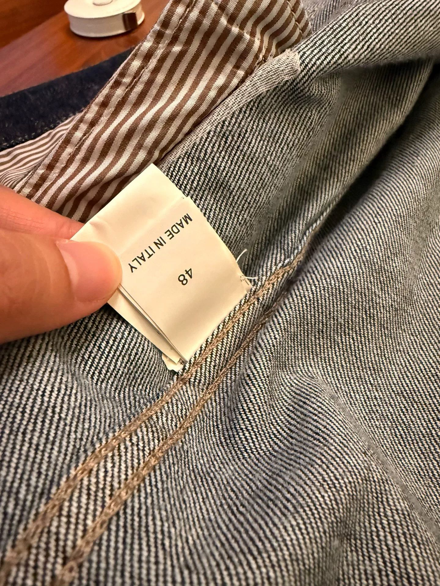 Brunello Cucinelli Brunello Cucinelli Denim Jacket Size US M / EU 48-50 / 2 - 6 Thumbnail