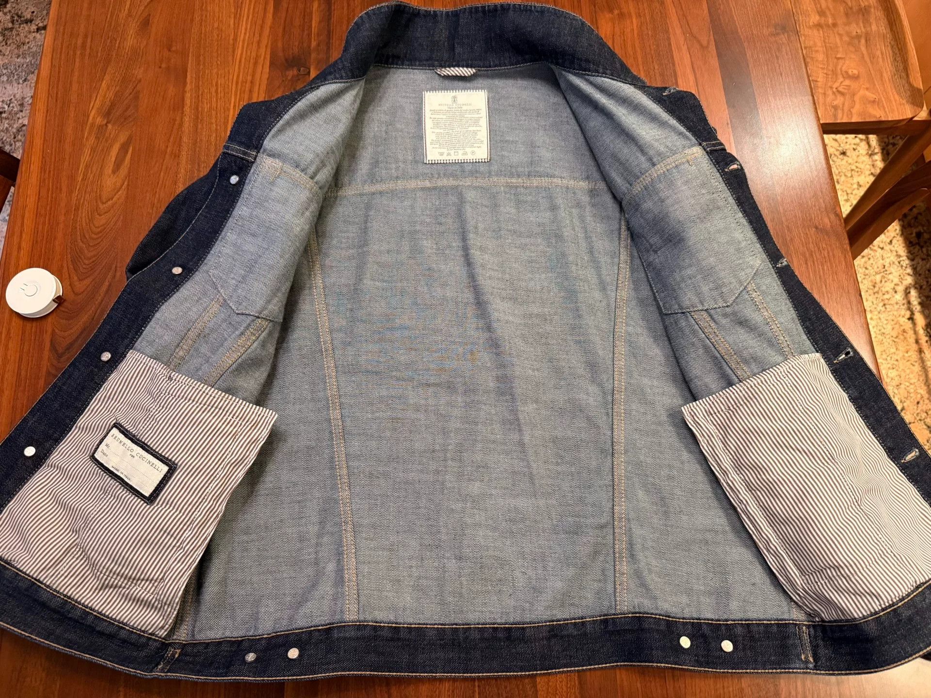 Brunello Cucinelli Brunello Cucinelli Denim Jacket Size US M / EU 48-50 / 2 - 5 Thumbnail