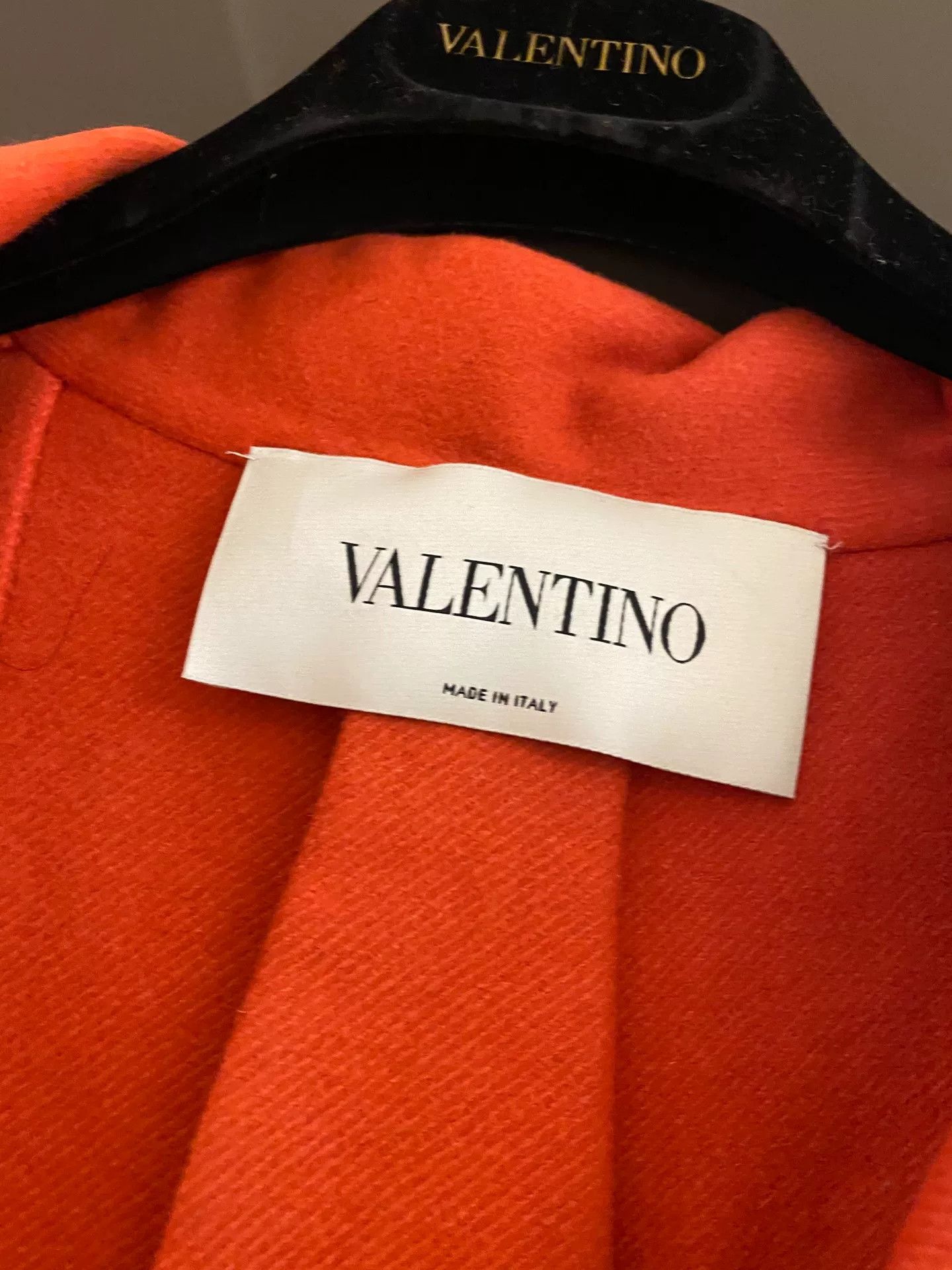 Valentino Valentino Orange Wool Coat Size 38 Size US XS / EU 42 / 0 - 2 Thumbnail