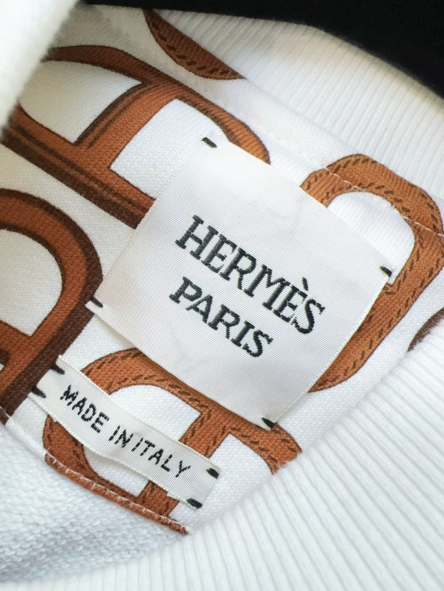 Hermes Hermes Logo Print White Jacket Size US M / EU 48-50 / 2 - 4 Thumbnail