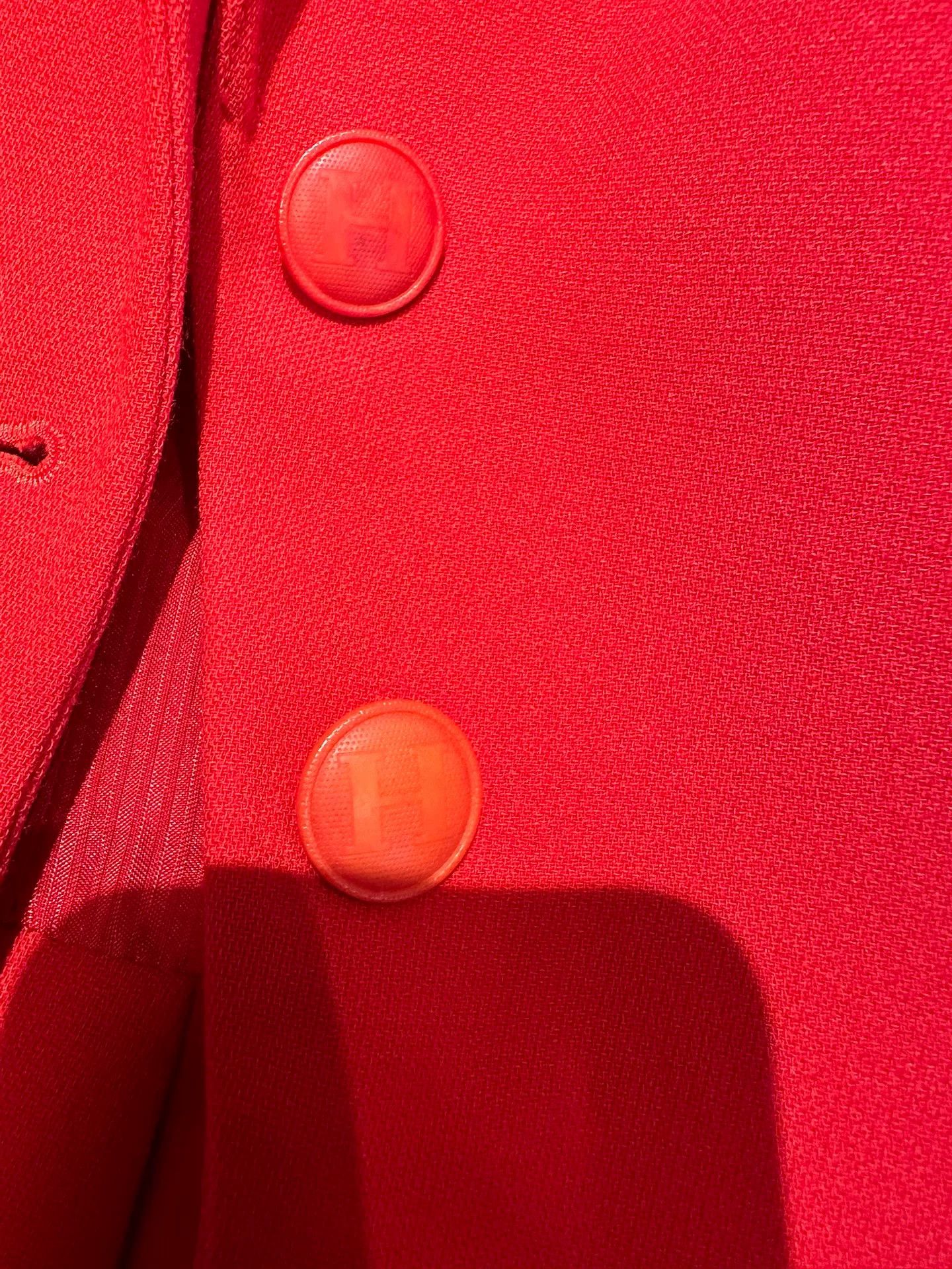 Hermes Hermès Red Wool Coat Size 40 Size US M / EU 48-50 / 2 - 6 Thumbnail