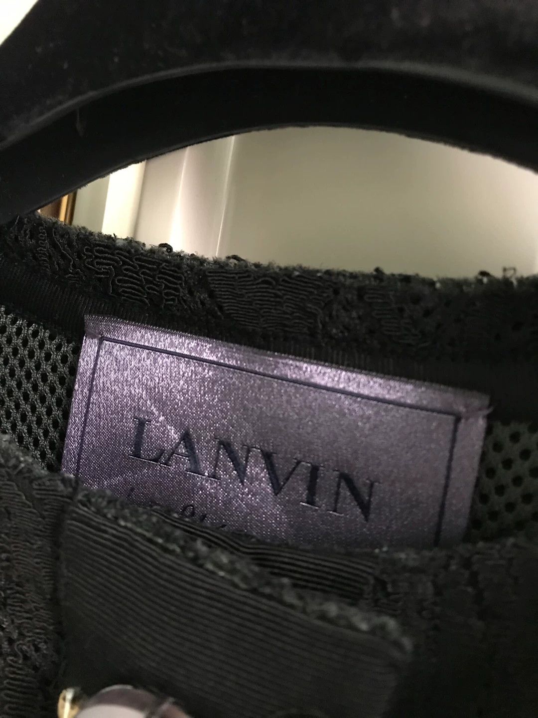 Lanvin new lanvin black gem coat fr34 Size US XS / EU 42 / 0 - 6 Thumbnail