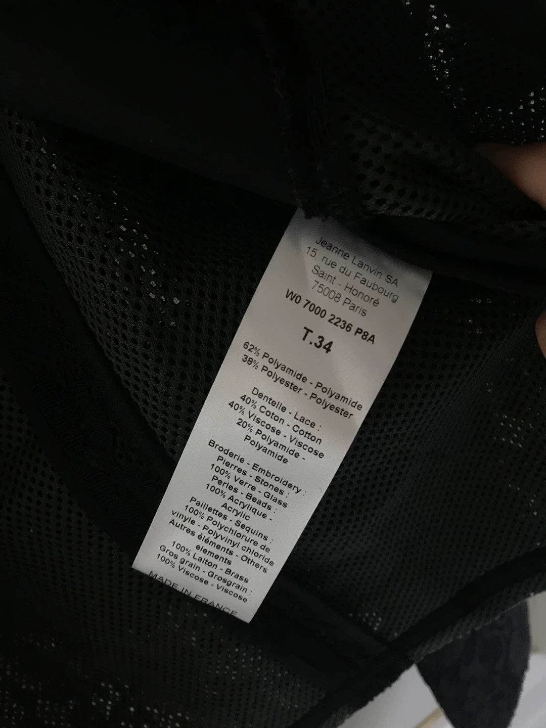 Lanvin new lanvin black gem coat fr34 Size US XS / EU 42 / 0 - 7 Thumbnail