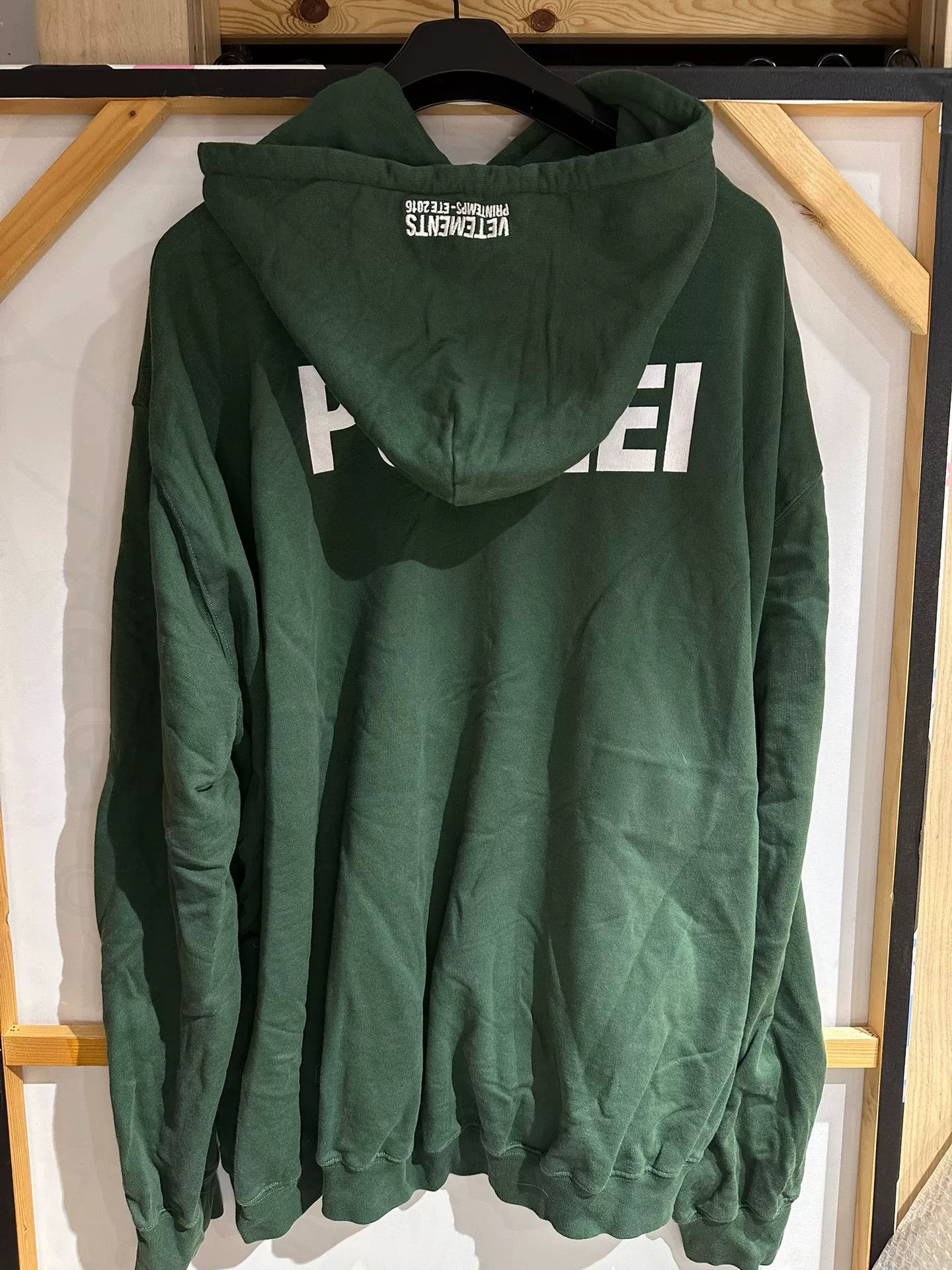Vetements Vetements SS16 POLIZEI Hoodie Size US M / EU 48-50 / 2 - 6 Thumbnail