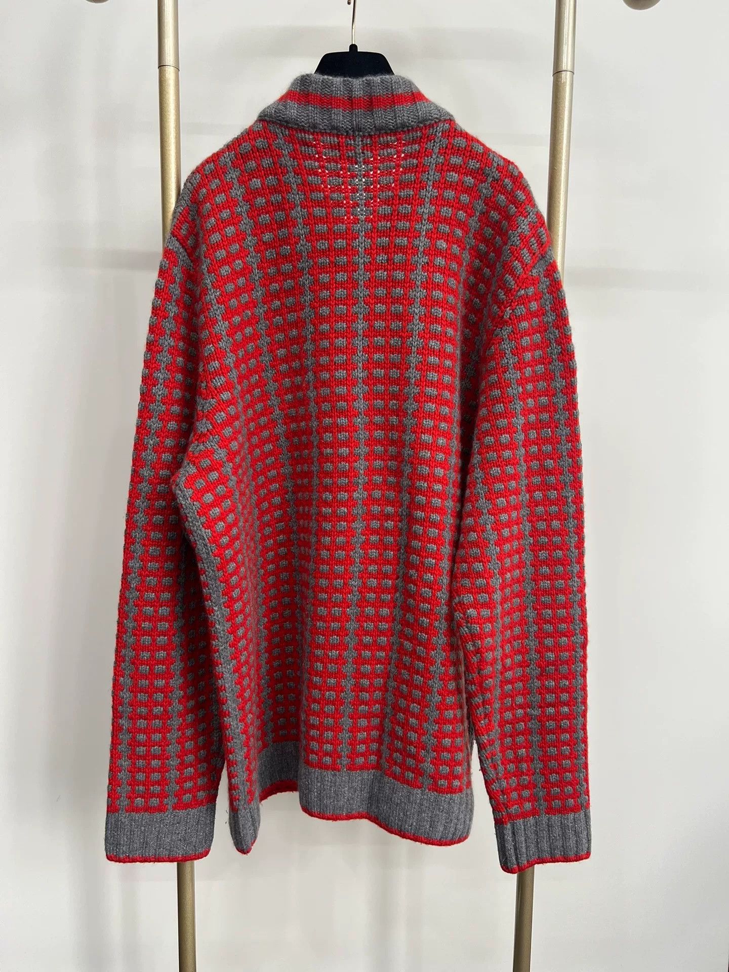 Hermes Hermes Cashmere Knit Zip Jacket XXL Size US XXL / EU 58 / 5 - 2 Thumbnail