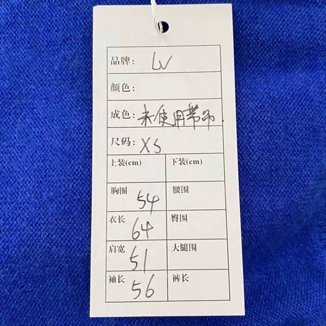 Louis Vuitton Louis Vuitton FW22 Blue Kangaroo Pocket Hoodie Size US XS / EU 42 / 0 - 3 Thumbnail