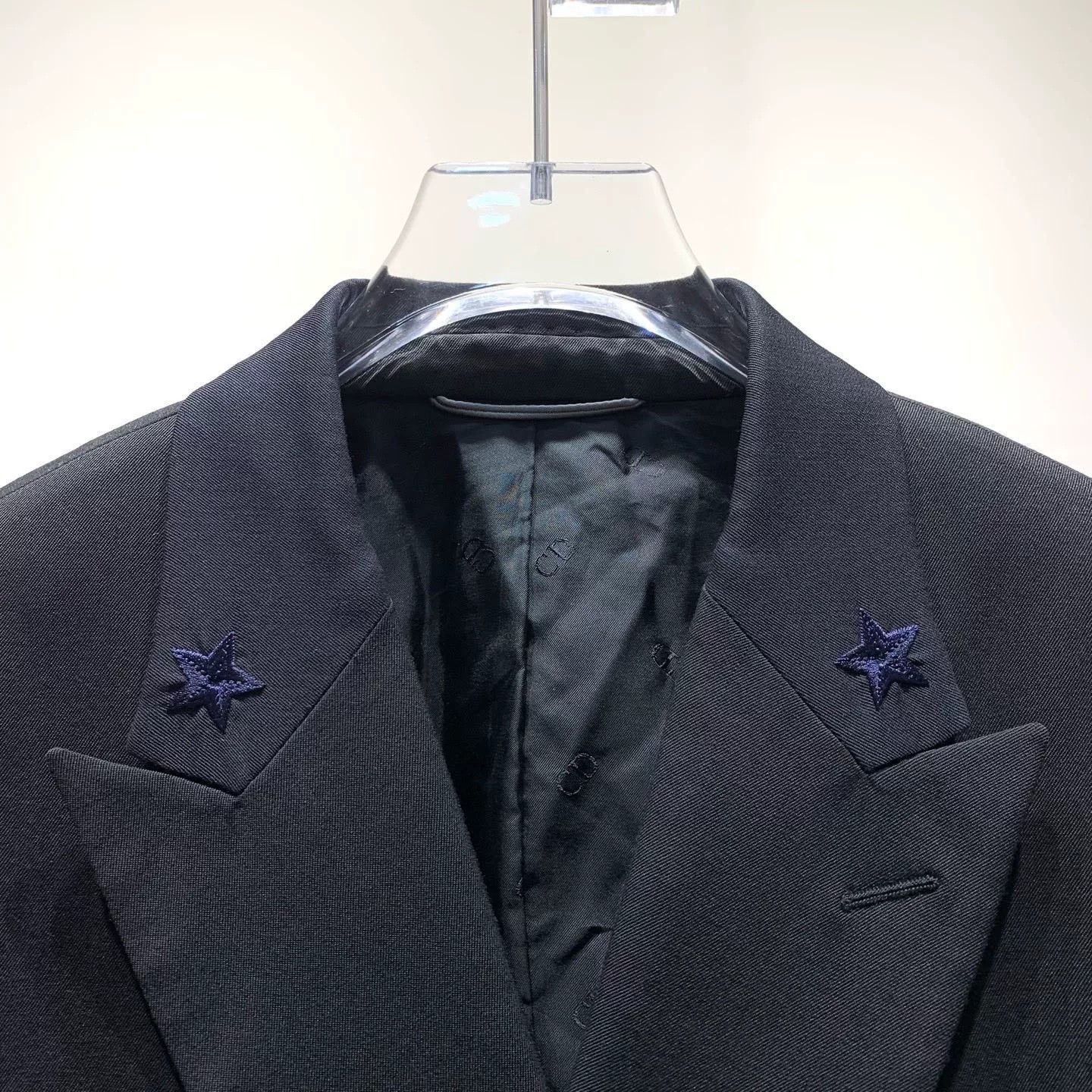 Dior dior embroidered double-breasted suit jacket Size US L / EU 52-54 / 3 - 5 Thumbnail