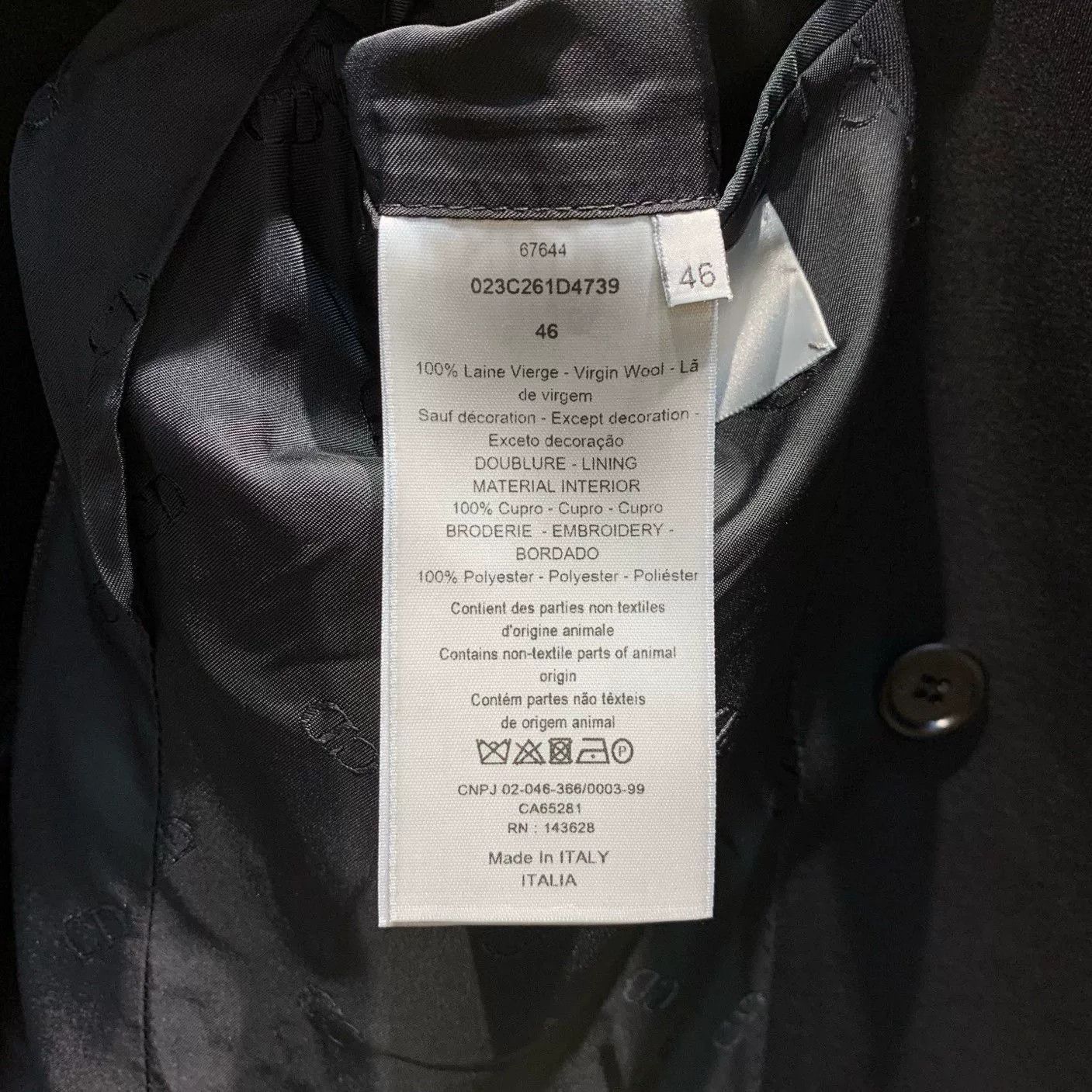 Dior Dior Star Embroidery Double-Breasted Blazer Size US L / EU 52-54 / 3 - 4 Thumbnail