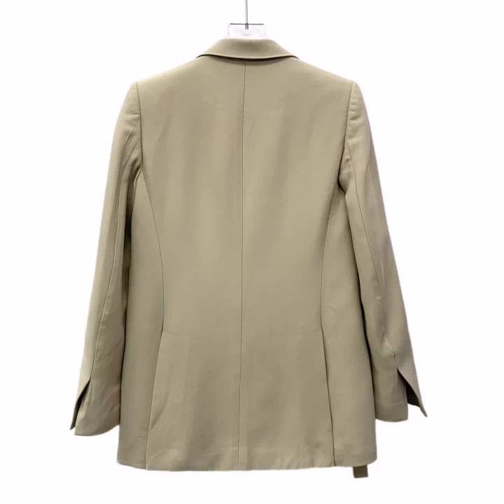 Fendi Fendi Beige Collared Belted Blazer Coat Size US XS / EU 42 / 0 - 2 Thumbnail
