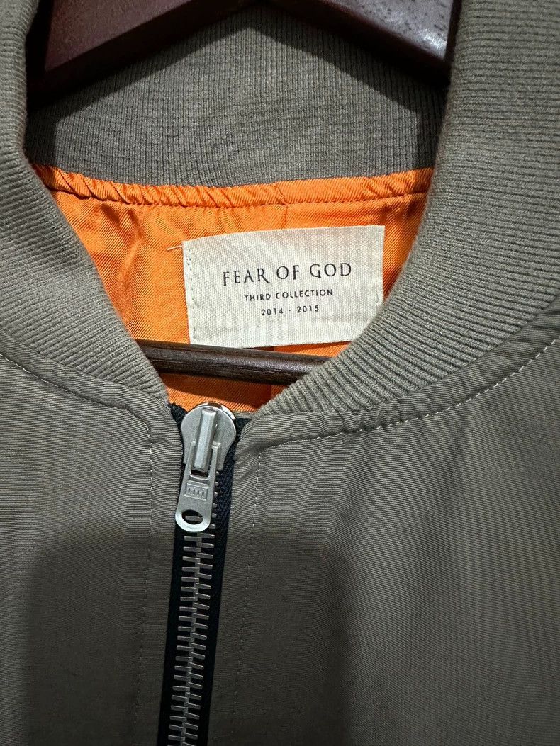 Fear of God Fear of God Third Collection Grey Bomber Size US M / EU 48-50 / 2 - 5 Thumbnail