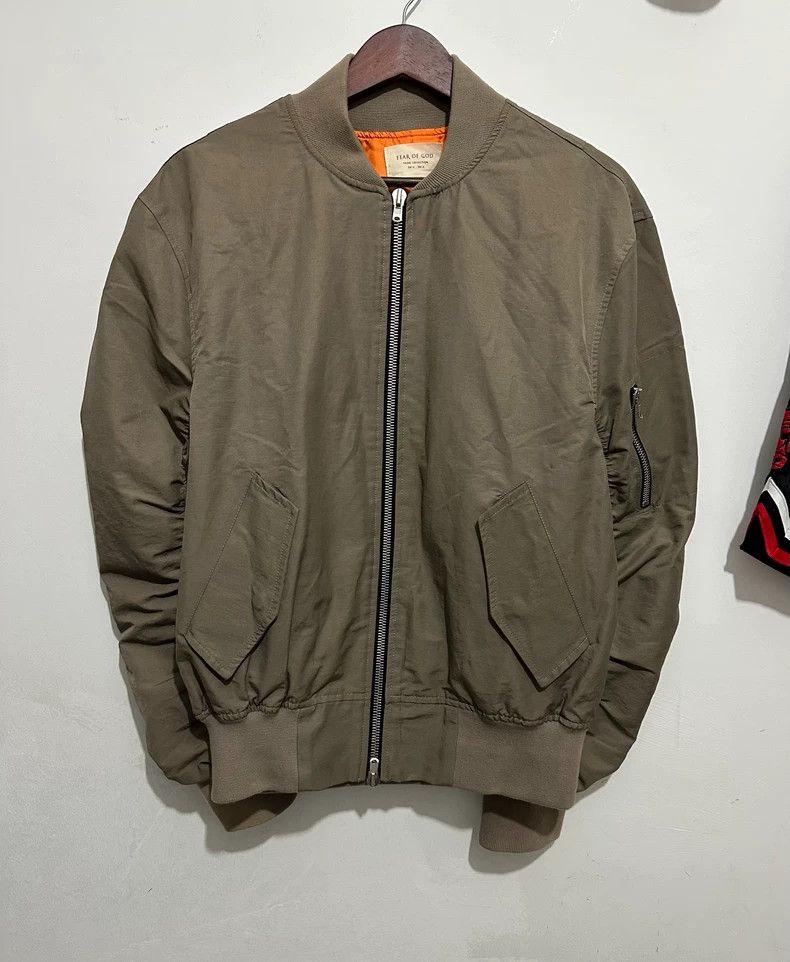 Fear of God Fear of God Third Collection Grey Bomber Size US M / EU 48-50 / 2 - 3 Thumbnail