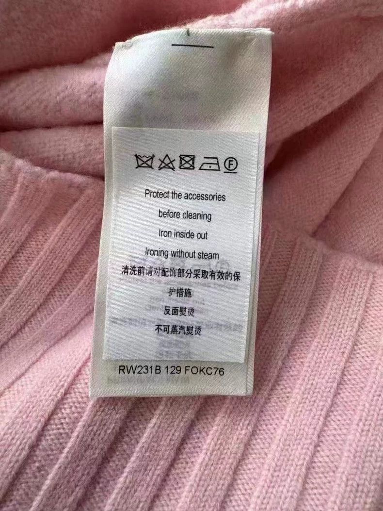 Louis Vuitton Louis Vuitton Pink Long Wool Cardigan Size US S / EU 44-46 / 1 - 7 Thumbnail