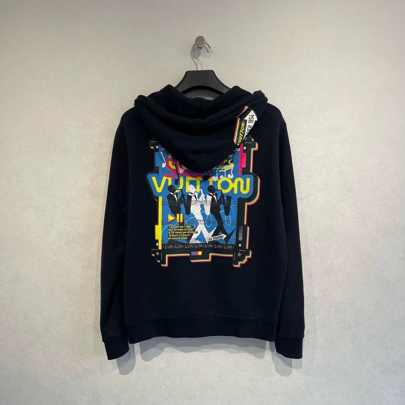 Louis Vuitton Louis Vuitton Rainbow Logo Hooded Jacket Size US XL / EU 56 / 4 - 2 Thumbnail