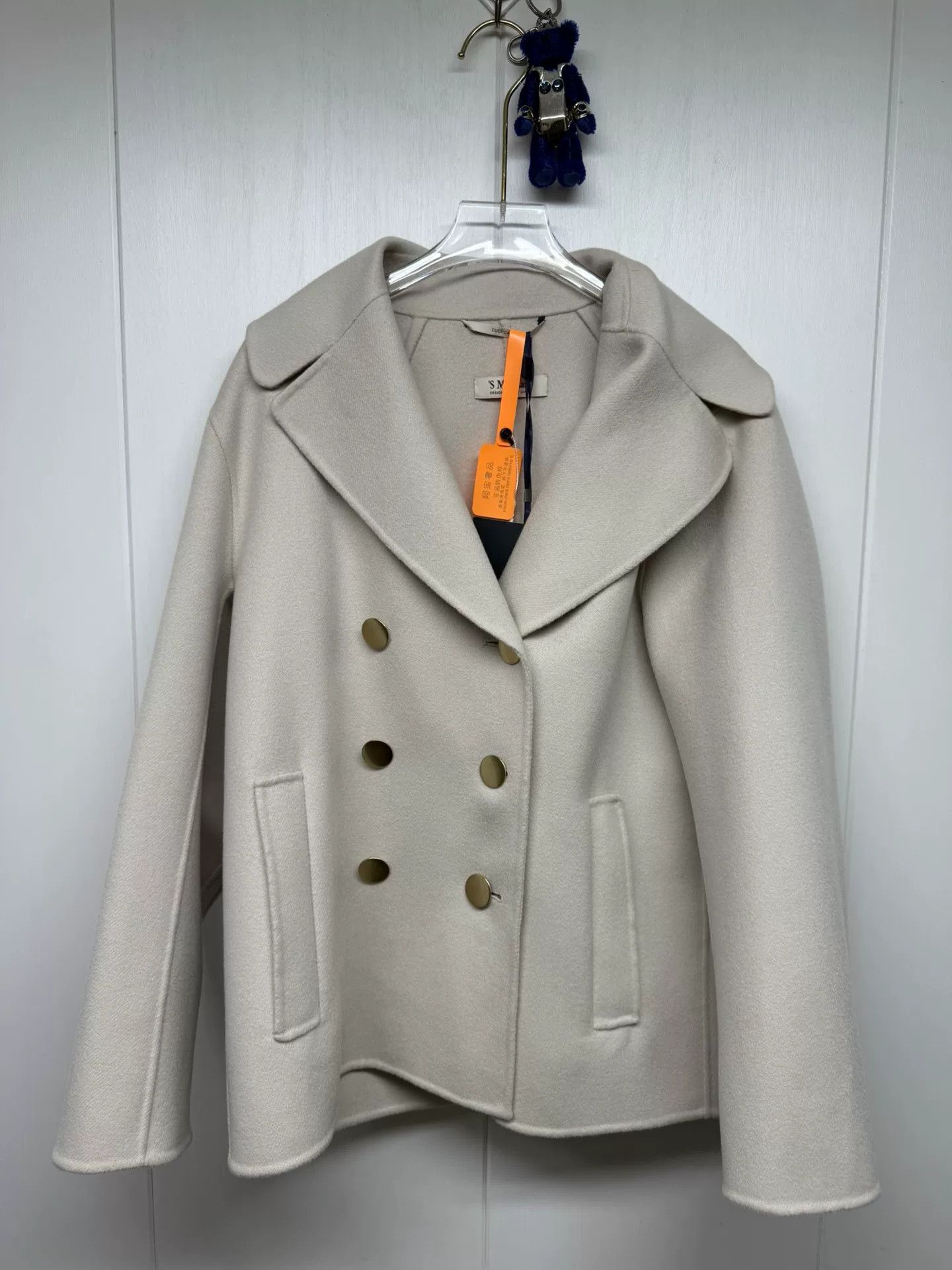 Max Mara maxmara double-breasted wool blend coat Size US XS / EU 42 / 0 - 4 Thumbnail