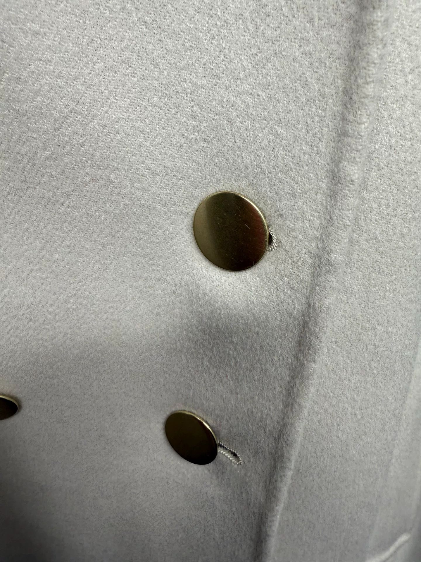 Max Mara Maxmara Double-Breasted Wool Coat Size US XS / EU 42 / 0 - 5 Thumbnail