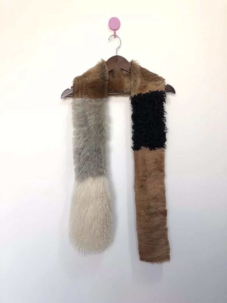 Takahiromiyashita The Soloist. TAKAHIROMIYASHITA THE soloist Fur Scarf Size ONE SIZE - 4 Thumbnail