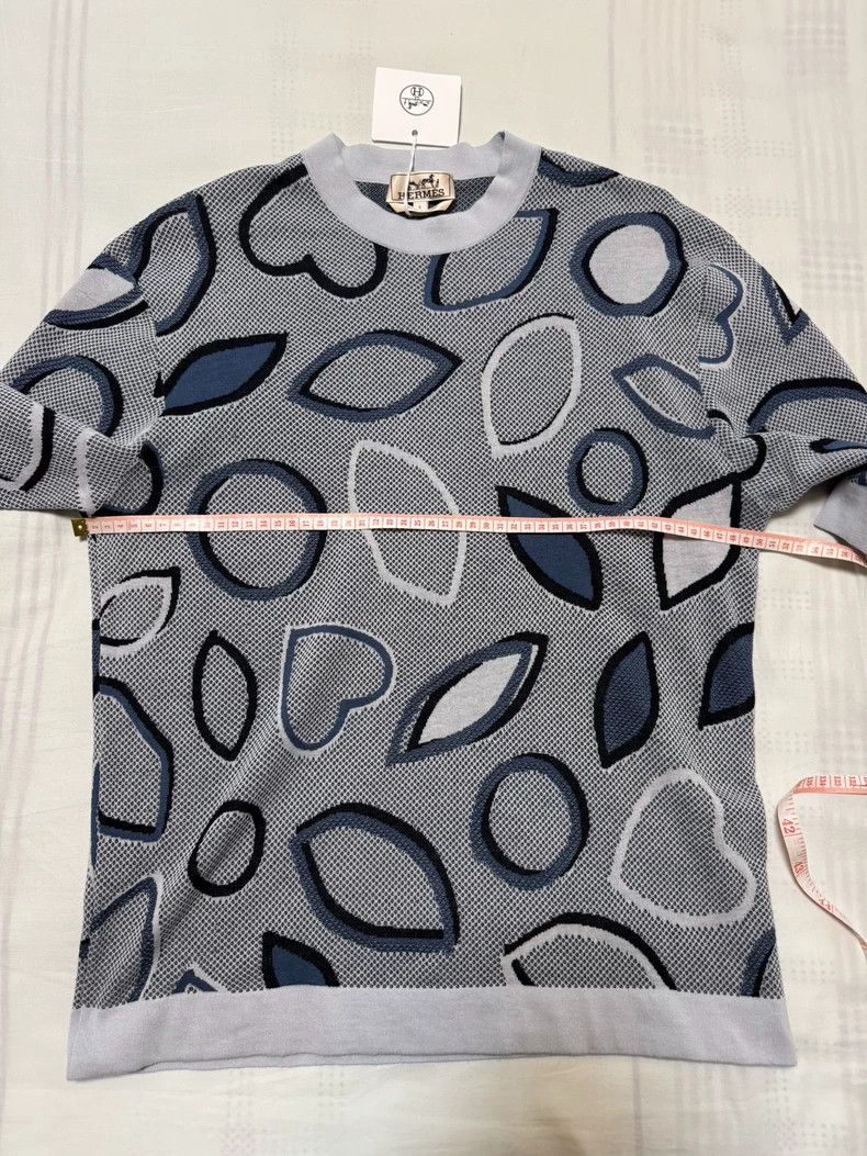 Hermes Hermes Linen Cotton Short Sleeve Tee Size US S / EU 44-46 / 1 - 4 Thumbnail