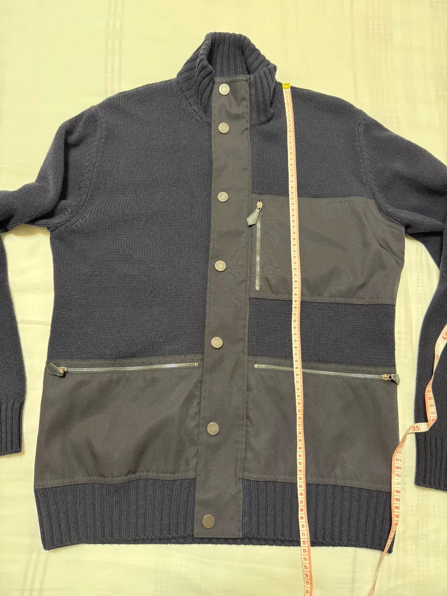 Hermes Hermes Wool Yak Blend Sweater Coat Size US M / EU 48-50 / 2 - 5 Thumbnail