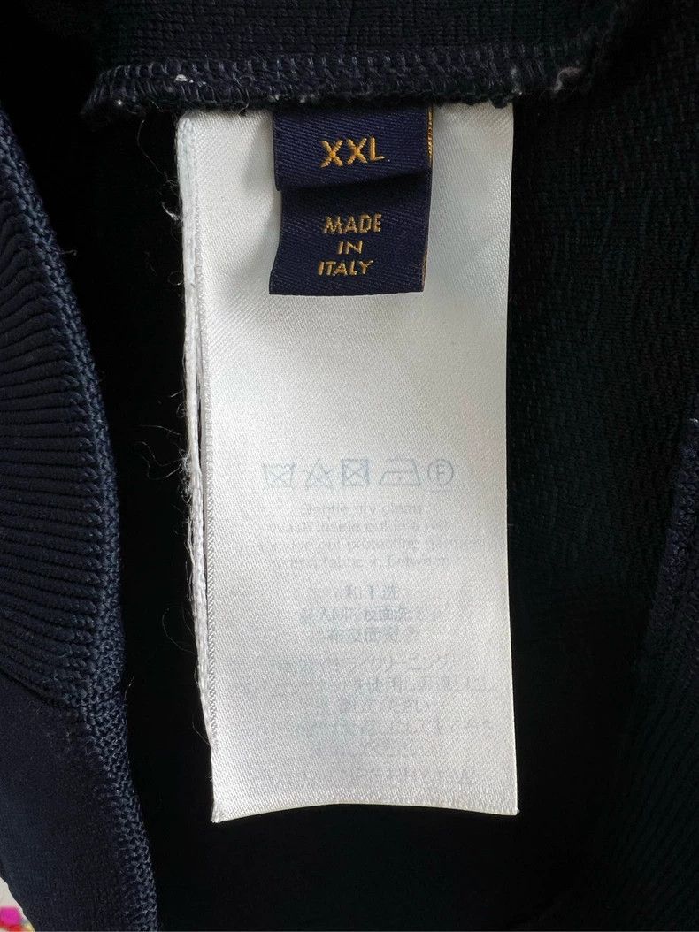 Louis Vuitton Louis Vuitton Blue Logo Zip Jacket Size US XXL / EU 58 / 5 - 5 Thumbnail