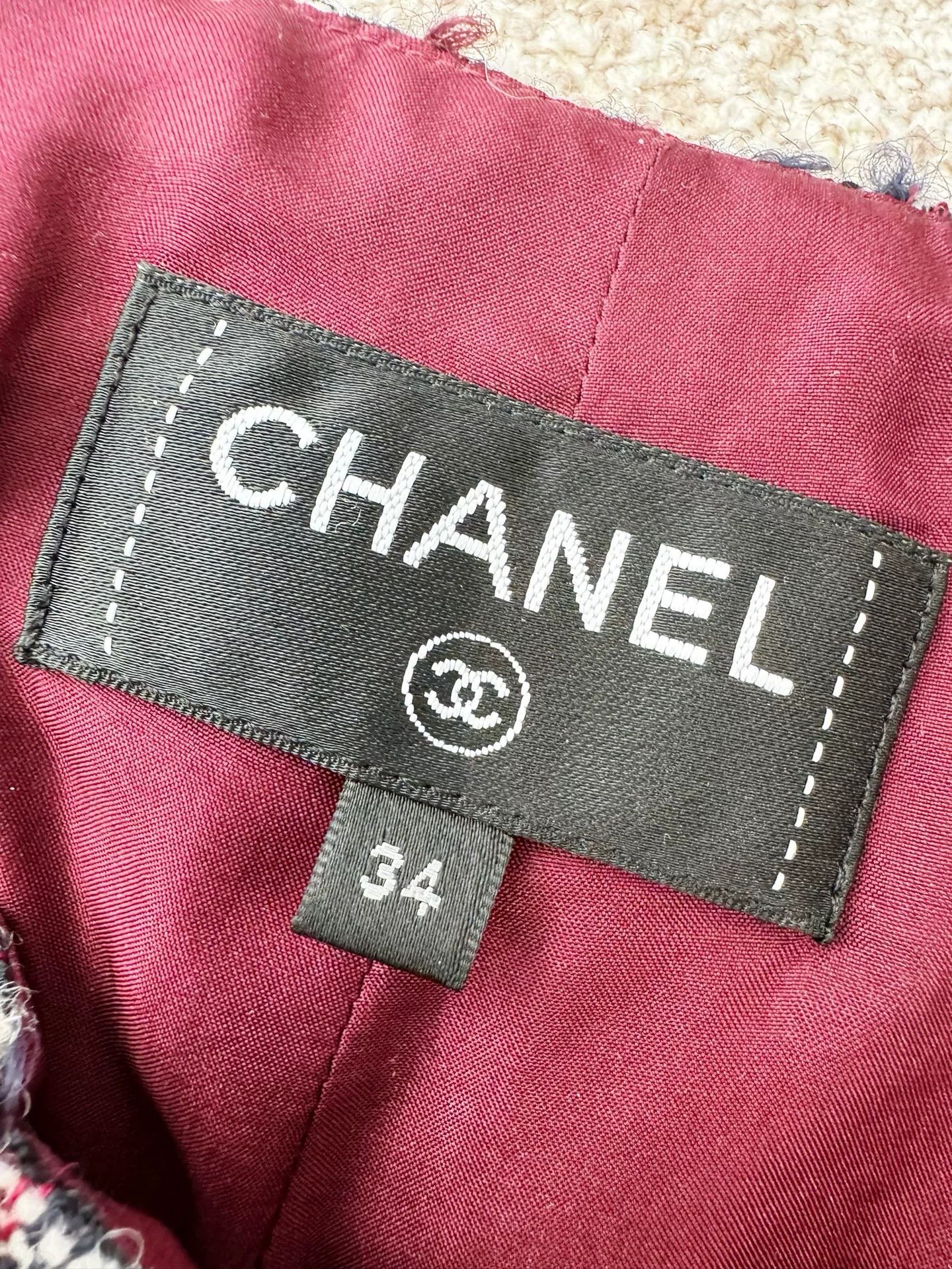 Chanel Chanel Red Base Tweed Striped Shorts Size US 34 / EU 50 - 5 Thumbnail