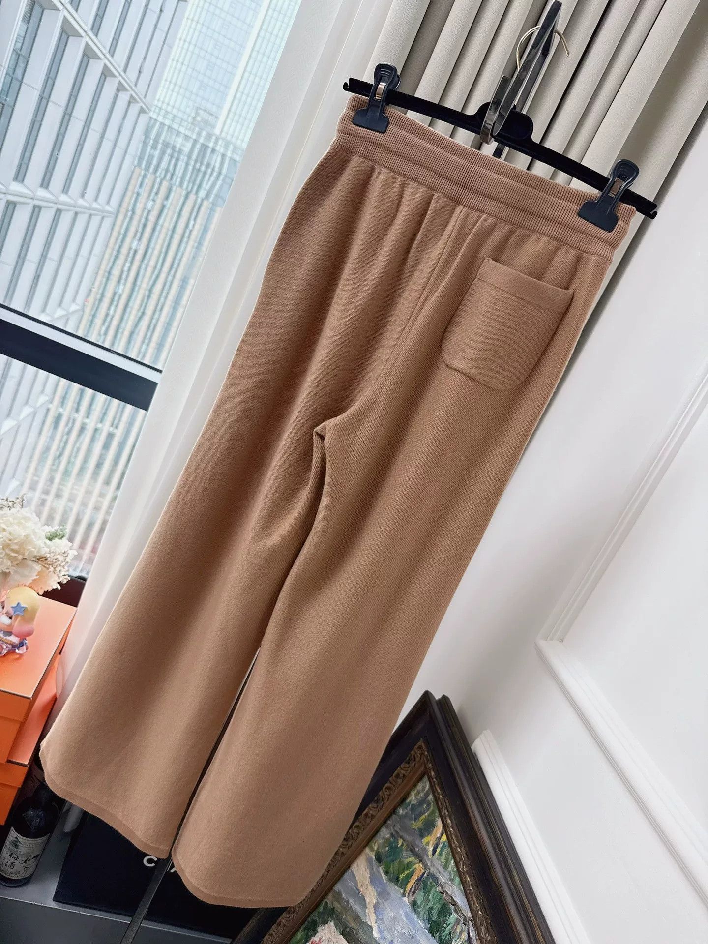 Loro Piana Loro Piana Caramel Knit Drawstring Casual Pants Size US 36 / EU 52 - 2 Thumbnail