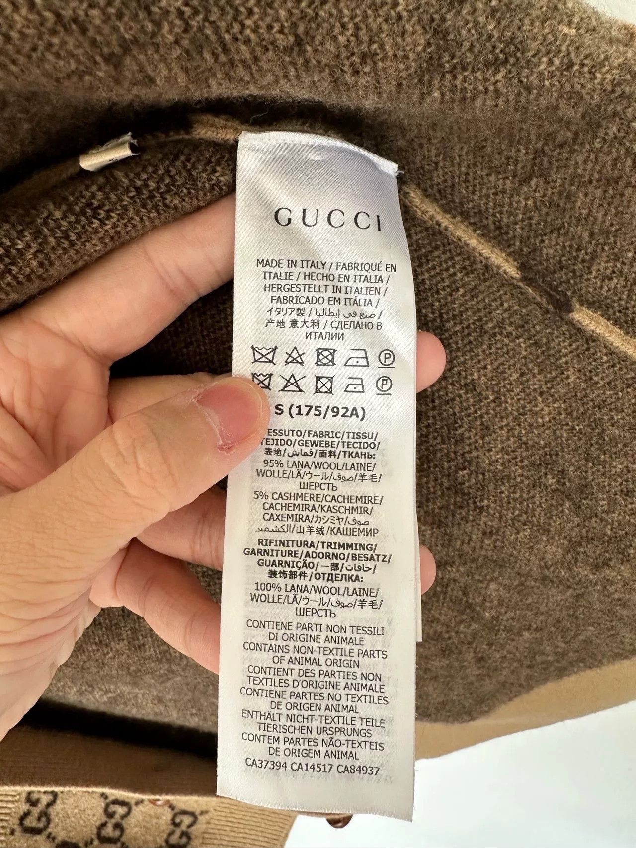 Gucci Gucci GG Monogram Wool Cardigan Size US S / EU 44-46 / 1 - 4 Thumbnail