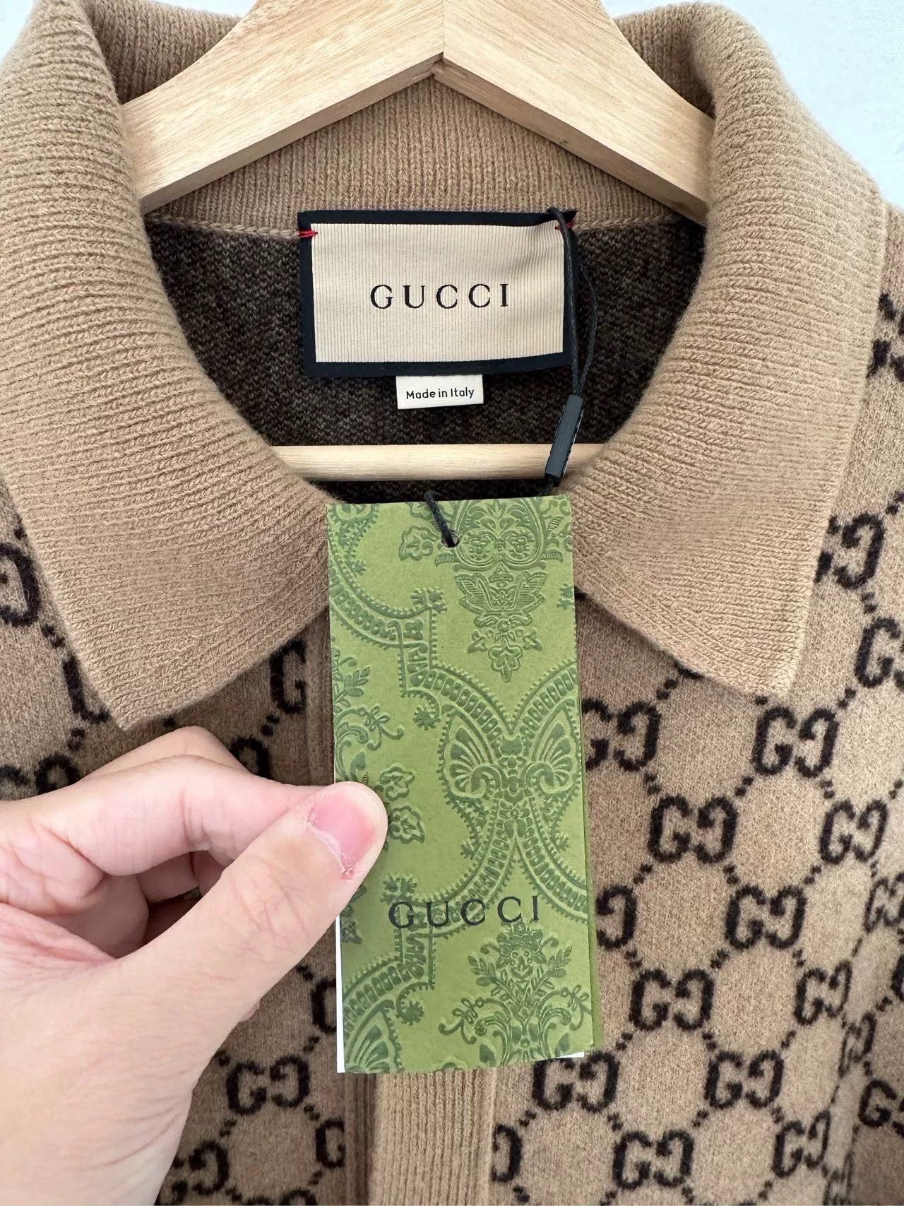 Gucci Gucci GG Monogram Wool Cardigan Size US S / EU 44-46 / 1 - 3 Thumbnail