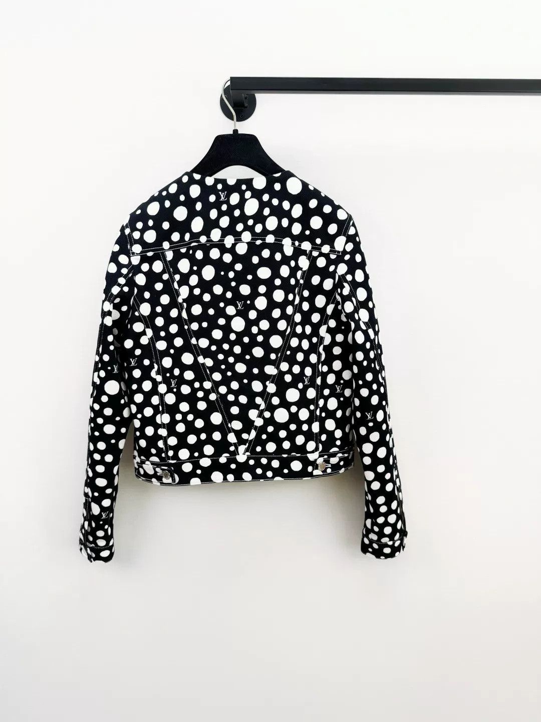 Louis Vuitton Louis Vuitton Kusama Polka Dot Denim Jacket Size US S / EU 44-46 / 1 - 7 Thumbnail