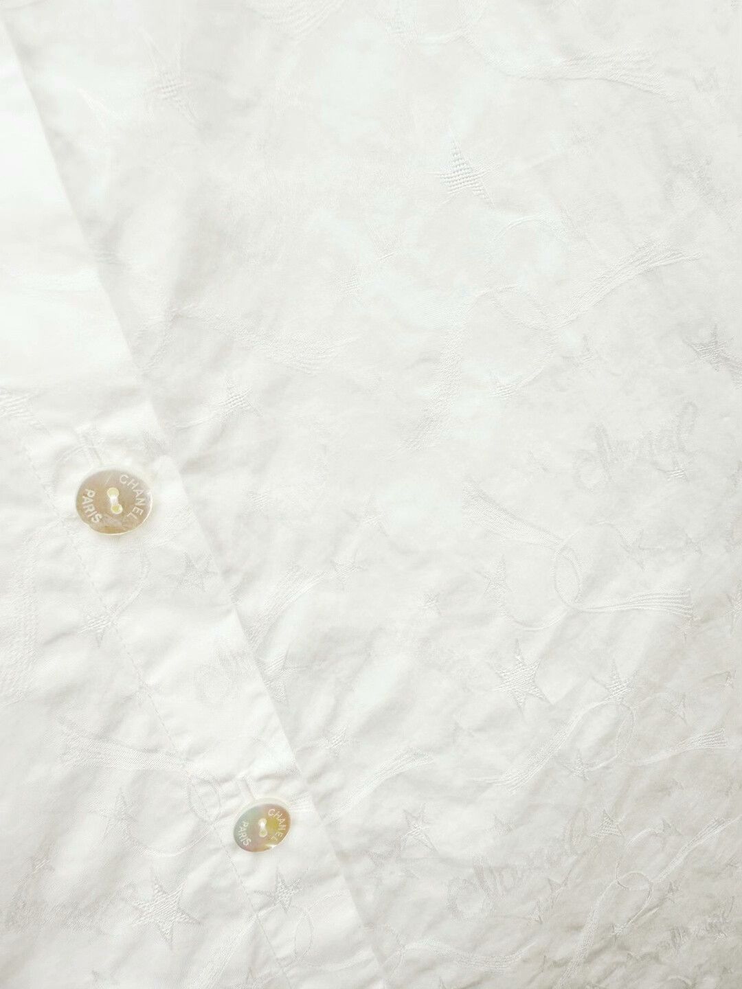Chanel Chanel Star Pattern Button Up Shirt Size US XL / EU 56 / 4 - 3 Thumbnail