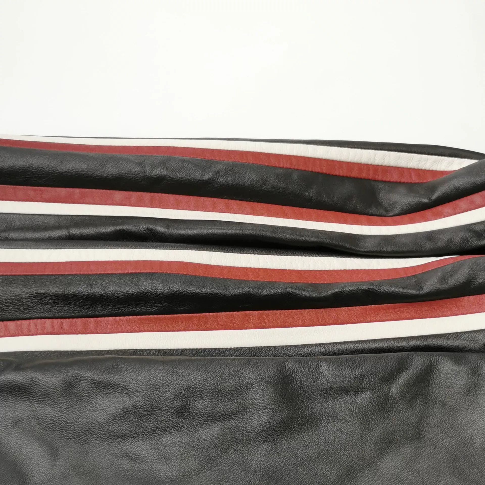 Miu Miu miu miu leather casual pants with stripes Size US 38 / EU 54 - 4 Thumbnail