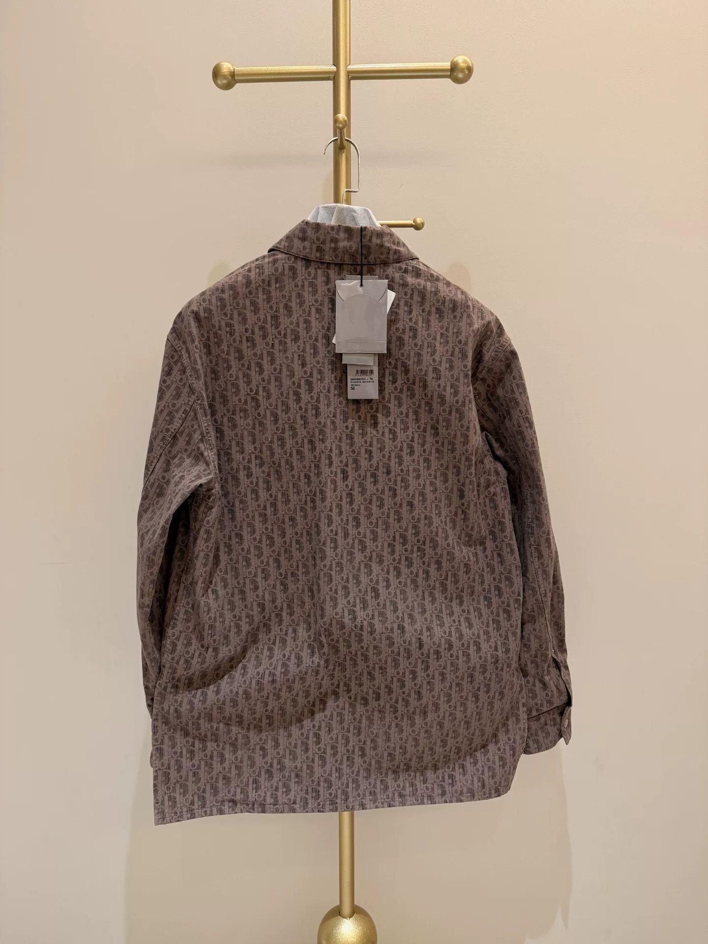 Dior dior logo patterned long sleeve shirt Size US L / EU 52-54 / 3 - 2 Thumbnail