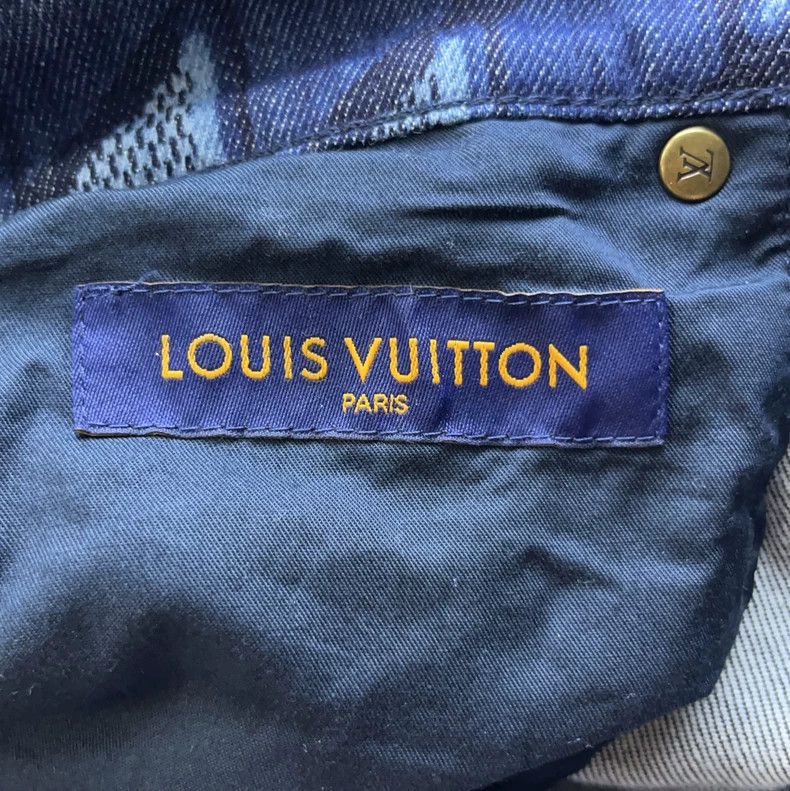 Louis Vuitton Louis Vuitton Blue Gray Check Jeans Size US 30 / EU 46 - 5 Thumbnail