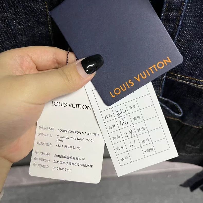 Louis Vuitton Black Bow Detail Denim Jacket Size US S / EU 44-46 / 1 - 5 Thumbnail