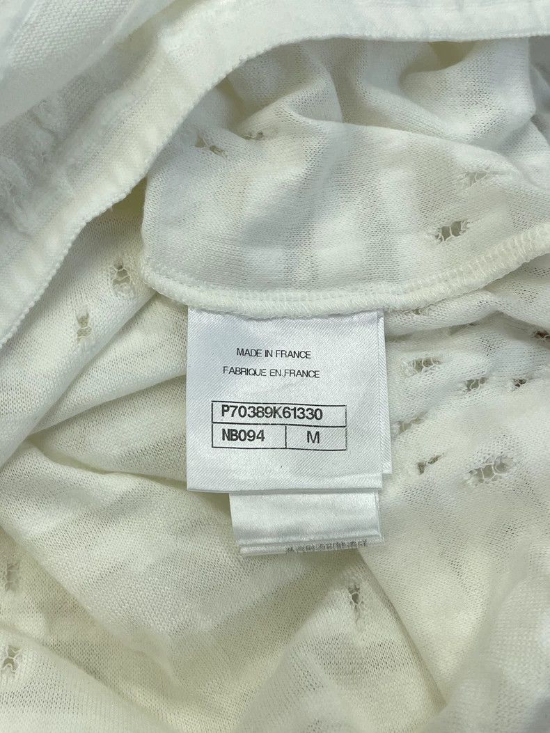 Chanel Chanel 21C White CC Logo Short Sleeve T-Shirt Size US M / EU 48-50 / 2 - 6 Thumbnail