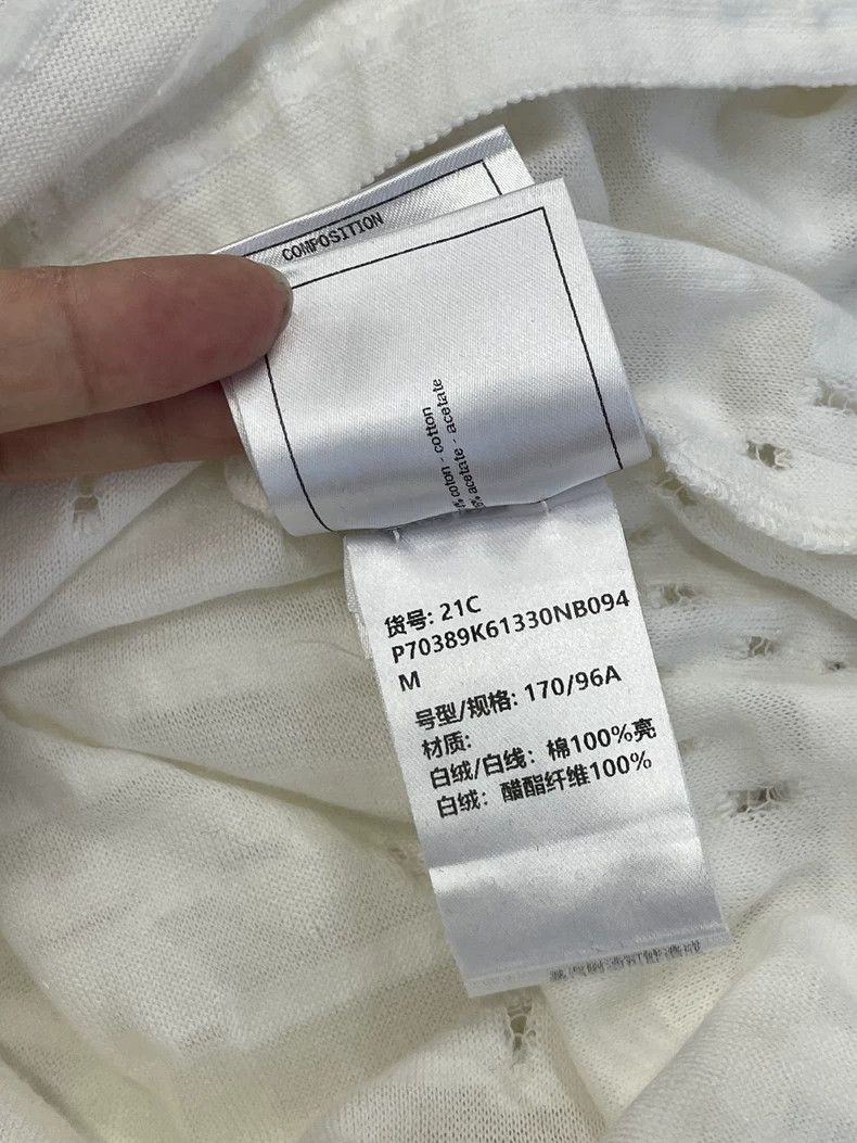 Chanel Chanel 21C White CC Logo Short Sleeve T-Shirt Size US M / EU 48-50 / 2 - 7 Thumbnail