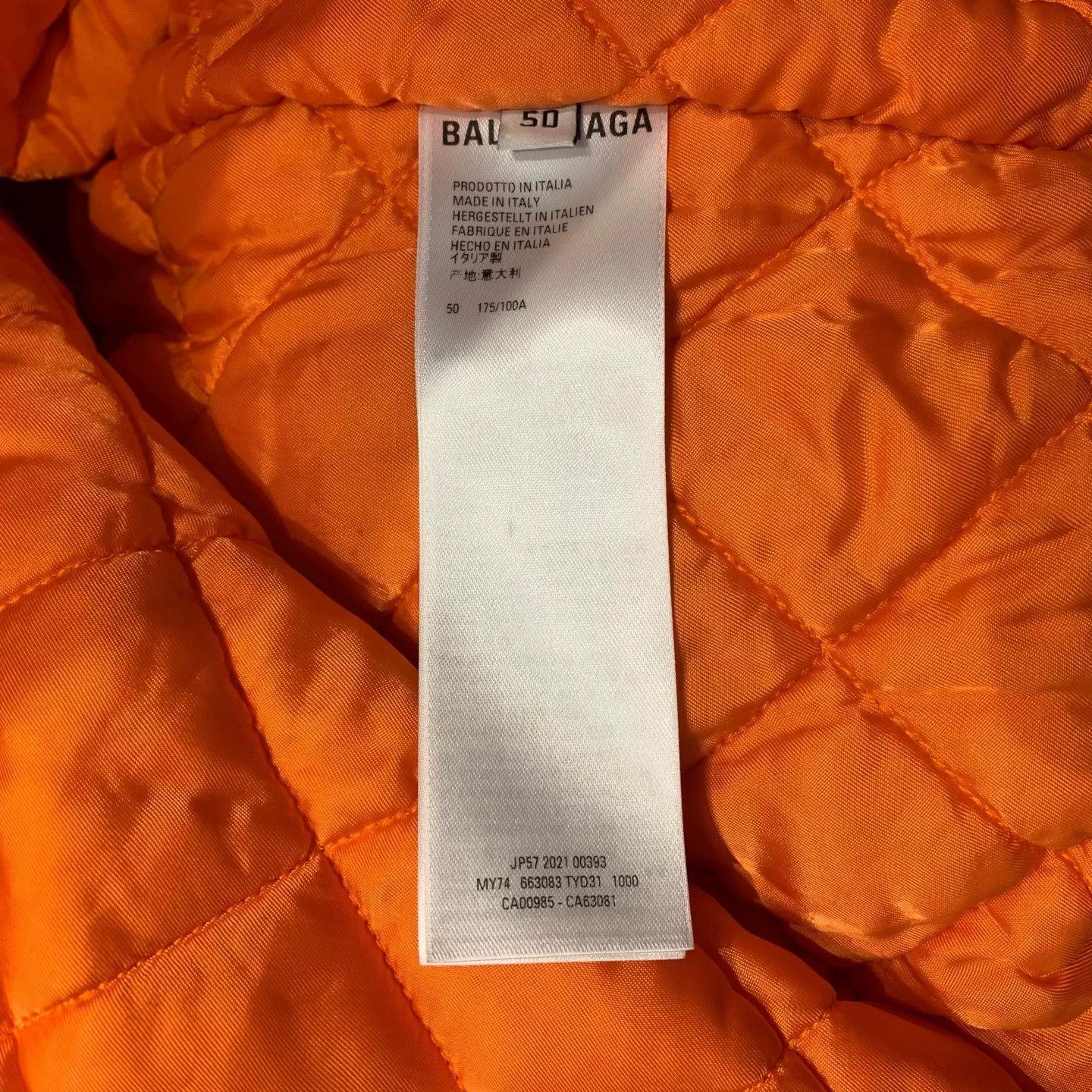 Balenciaga Balenciaga NASA Logo Pilot Jacket Size US L / EU 52-54 / 3 - 4 Thumbnail
