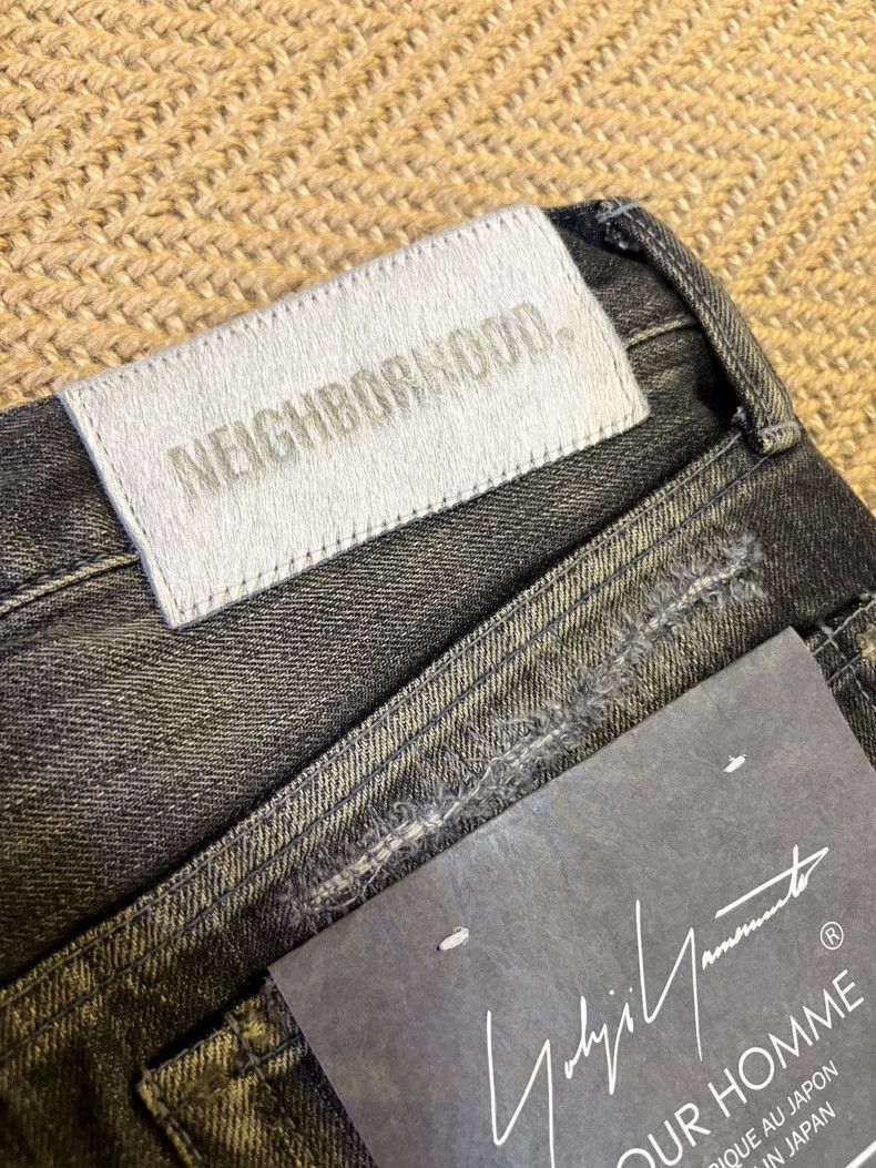 Yohji Yamamoto Neighborhood x Yohji Yamamoto Distressed Jeans Size US 26 / EU 42 - 6 Thumbnail