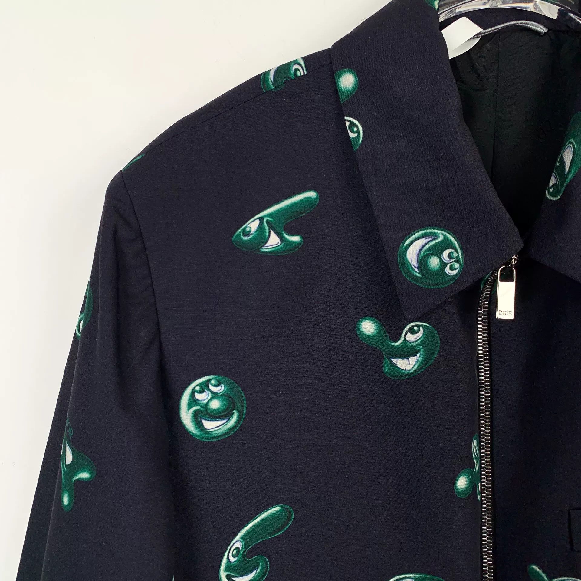 Dior Dior x Kenny collaboration logo printed wool jacket Size US S / EU 44-46 / 1 - 3 Thumbnail