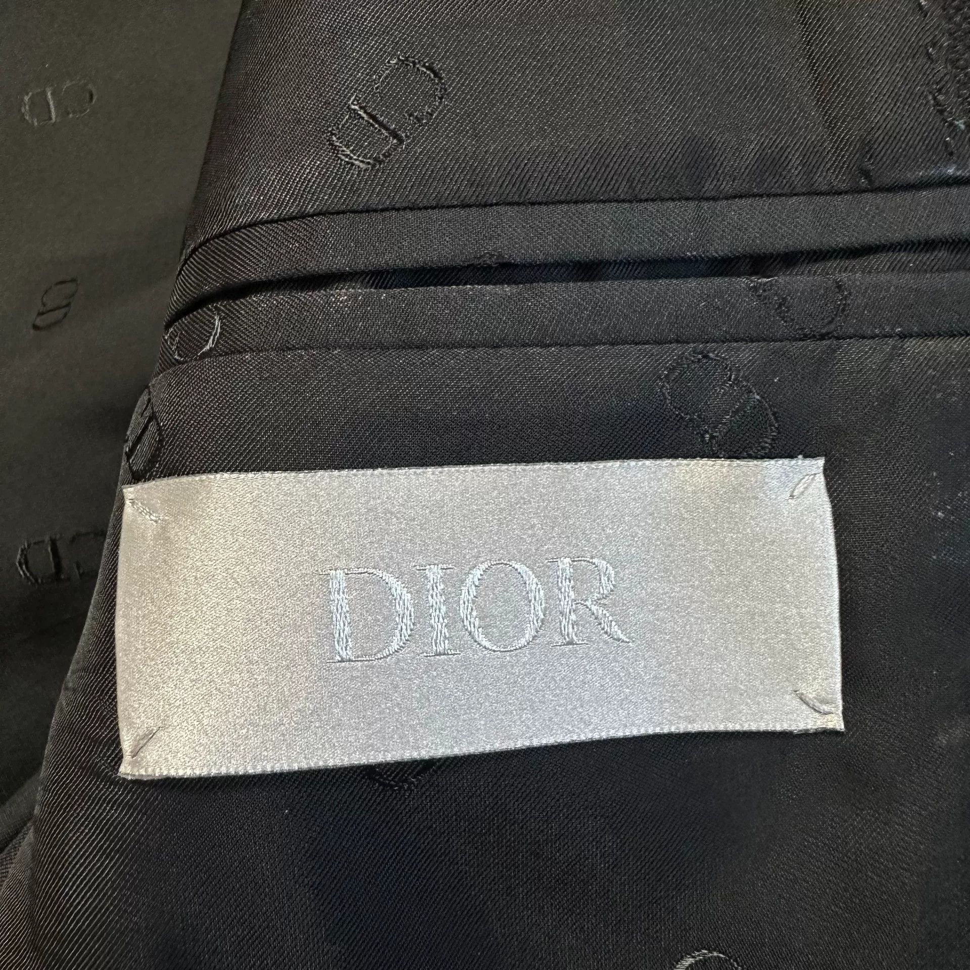 Dior Dior Black Stand Collar Blazer Jacket Size US S / EU 44-46 / 1 - 4 Thumbnail
