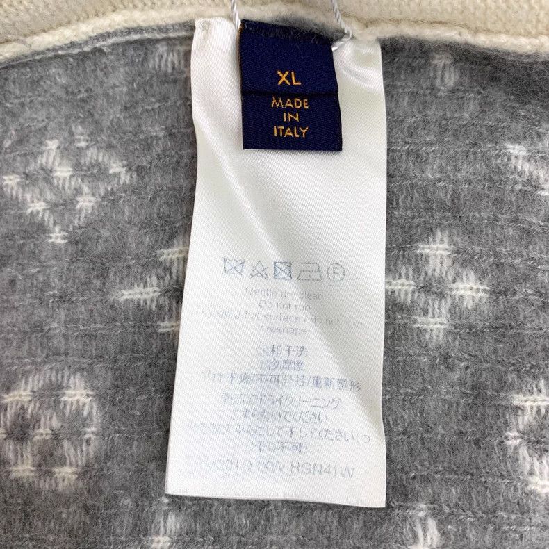 Louis Vuitton Louis Vuitton Beige Monogram Cashmere Sweater Size US S / EU 44-46 / 1 - 6 Thumbnail